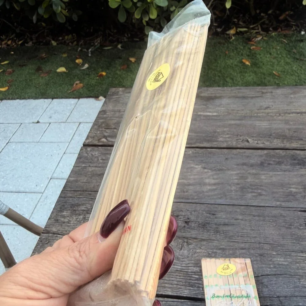 Hoan Bamboo Chopsticks 10-Pair Set & Bag of Skewers